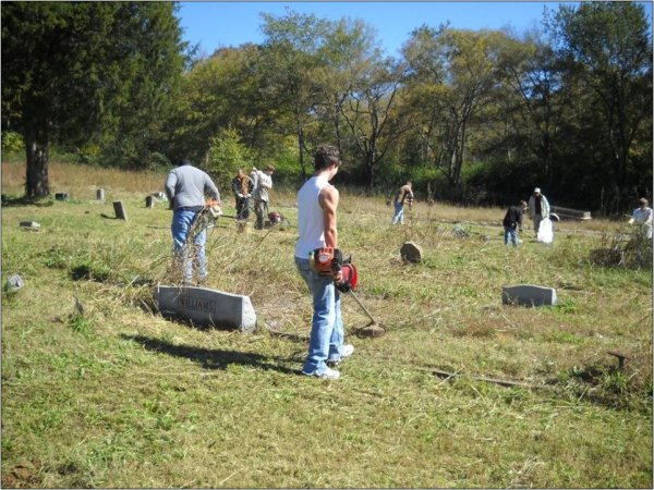Cemetery Work Day photo 25